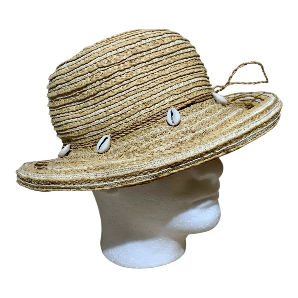 Women’s Sun/Sand Cicia Straw Up Brim Sun Hat Size Large
